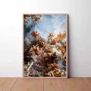 Apotheosis Ceiling of Hercules Wall Art Photo Poster Print Canvas Light Box